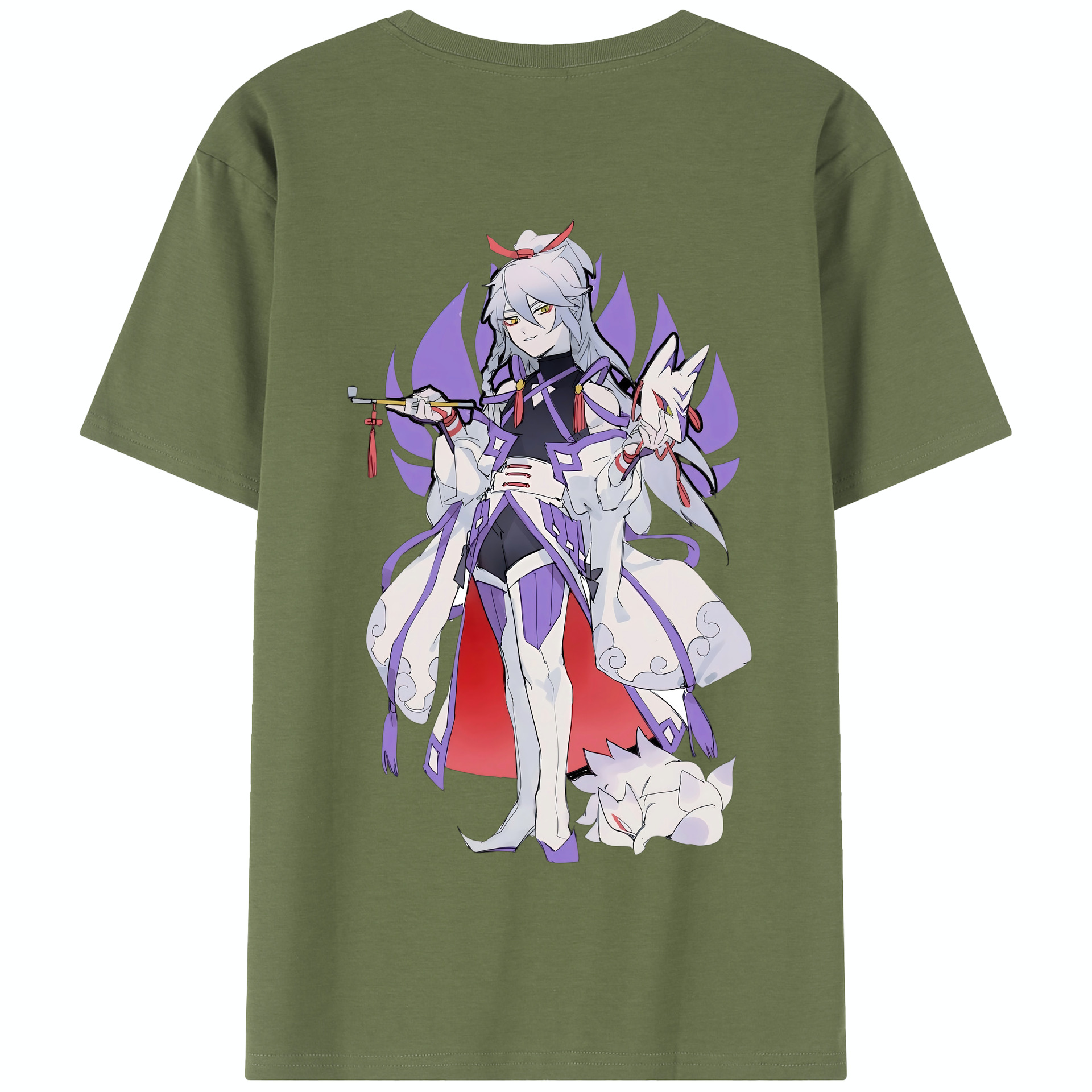 （画像用） 妖怪ウォッチ Yo-kai Watch 綿100％半袖Tシャツ（背面プリント）
